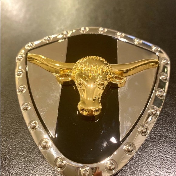Accessories - Western Bull Belt Buckle Cowboy Horn Men Texas